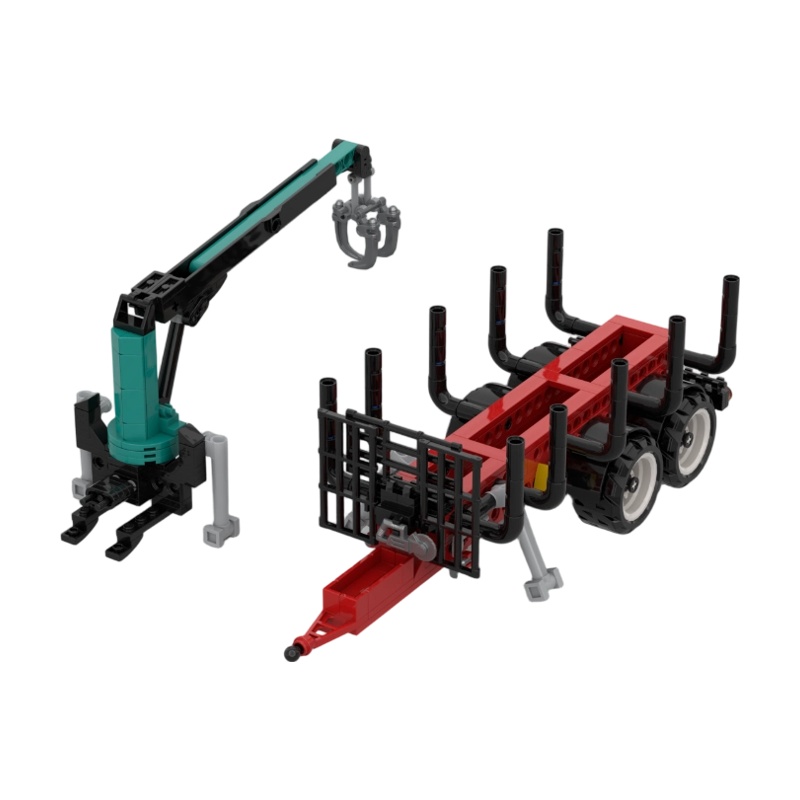 Agriculture Farming Vehicles - Blocs de construction MOC City Tractor,