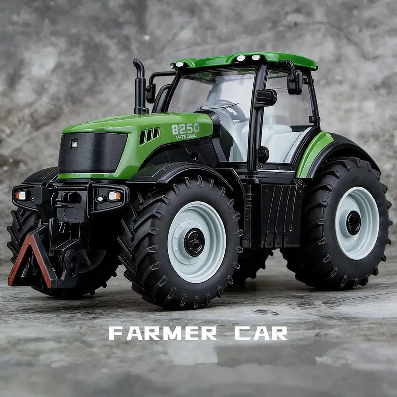 Agriculture Farming For Kids - Modèle de tracteur en alliage, véhicule