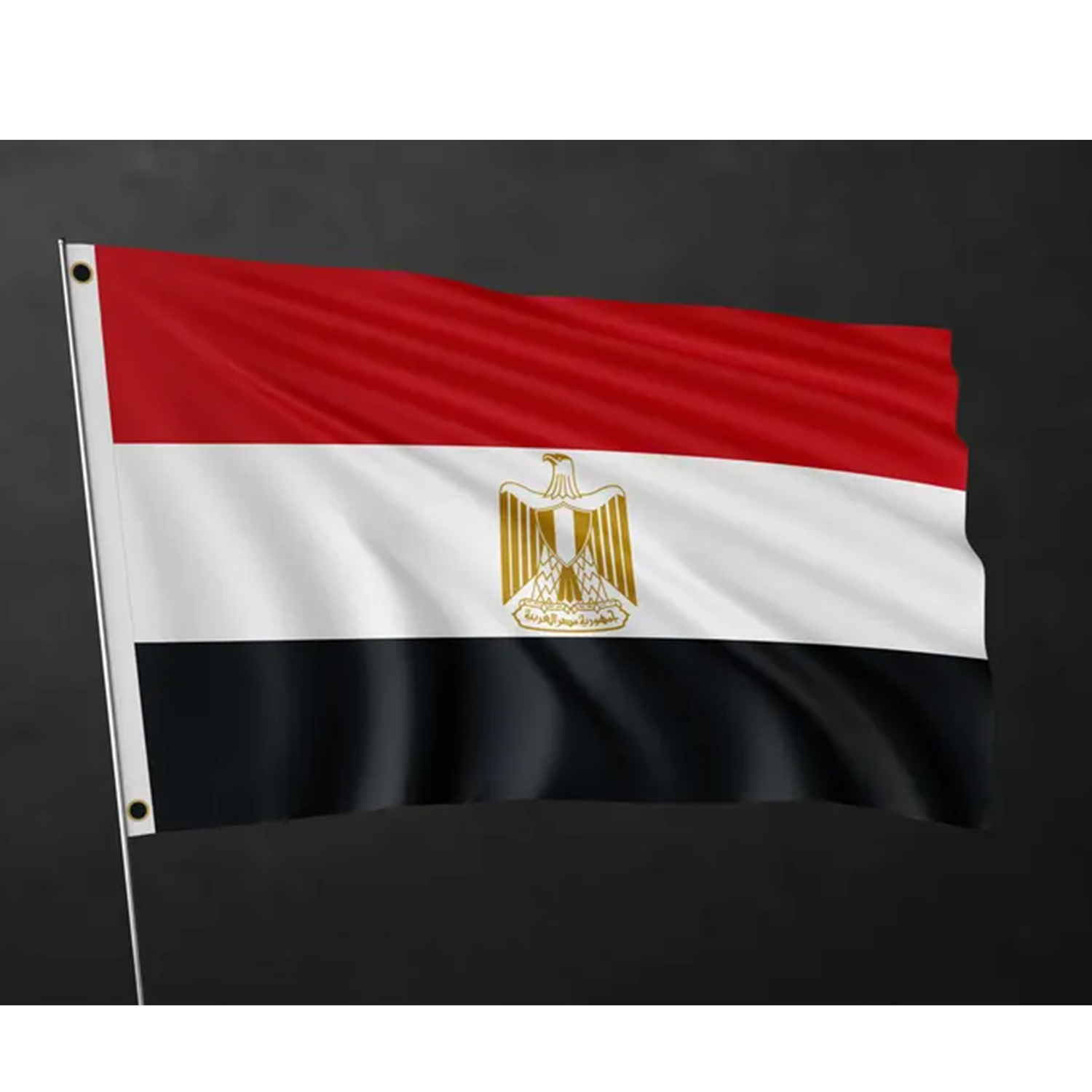 Farming Africa - Drapeau en polyester Afrique-Égypte, 1 pièce,