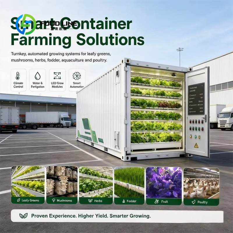 Ferme hydroponique en conteneu - Farming Agriculture Project avis et prix