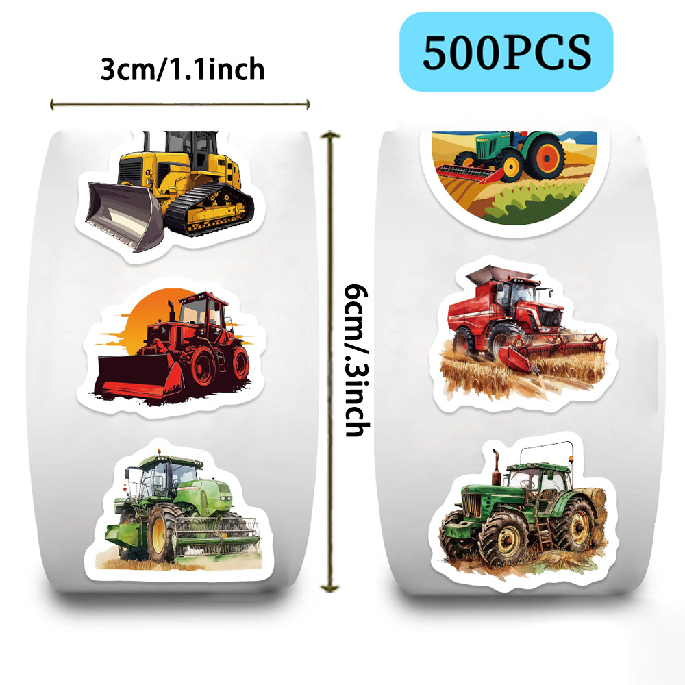 Rouleau d'autocollants pour tr - Agriculture Farming For Kids avis et prix