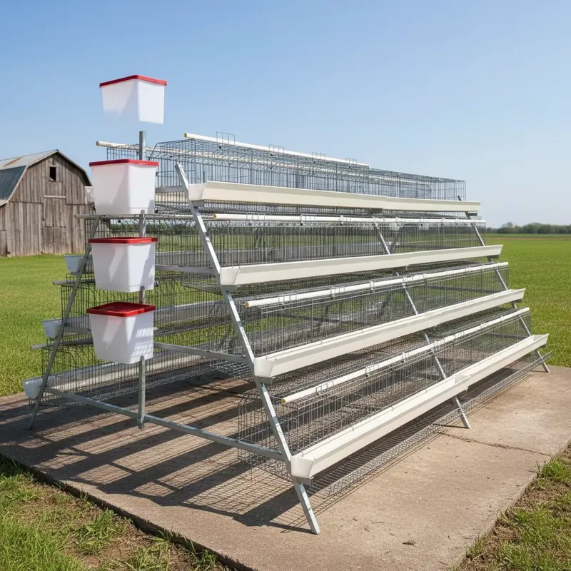 Cage à poulets de type A avec  - Farming Africa avis et prix