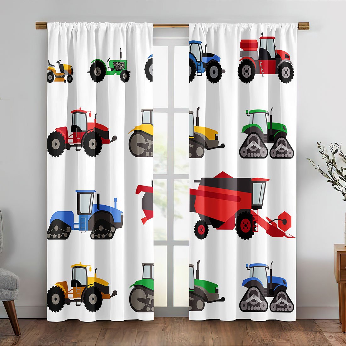 Rideau Tracteur Dessin Animé I - Agriculture Farming For Kids avis et prix