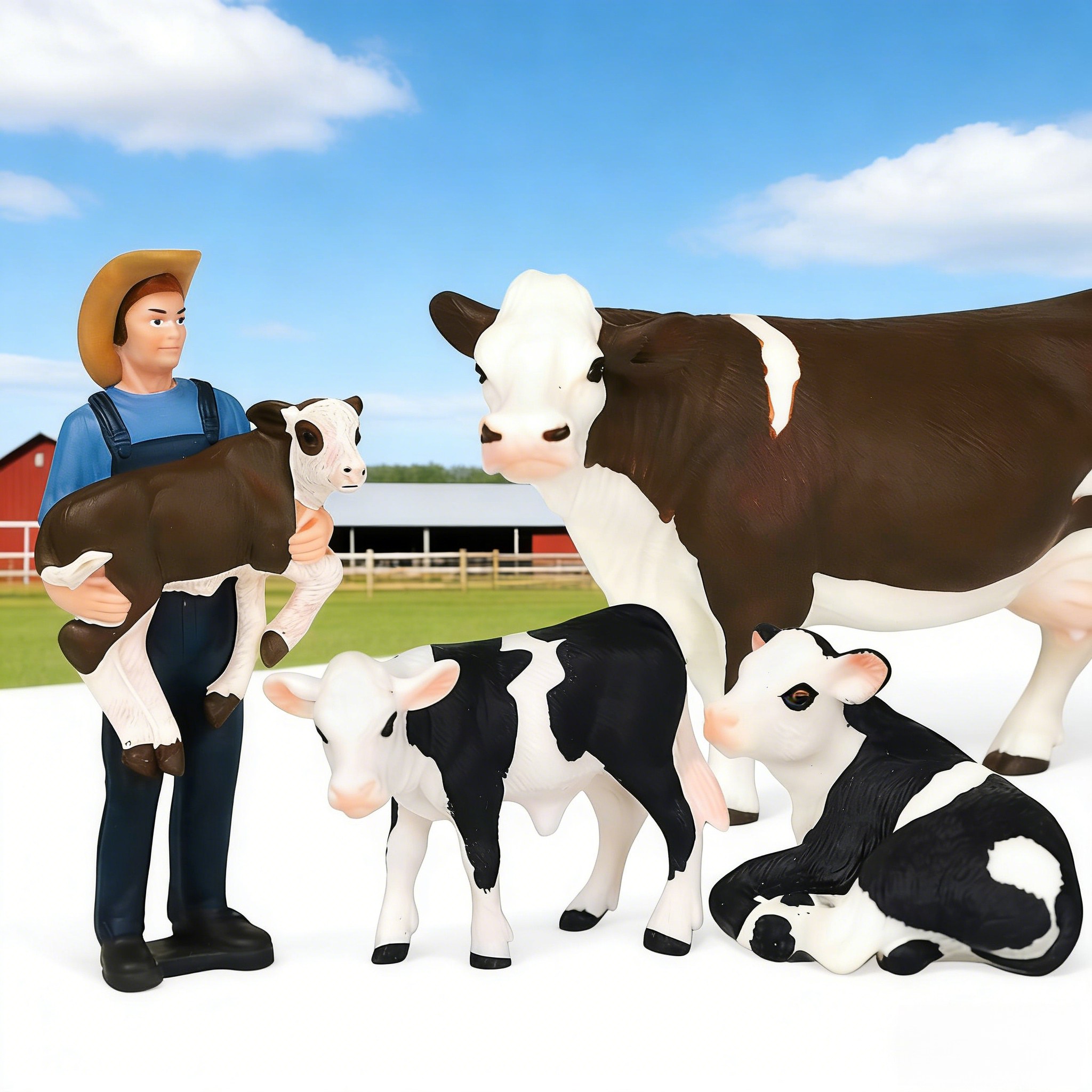 Ensemble de 4 figurines de fer - Agriculture Farming For Kids avis et prix